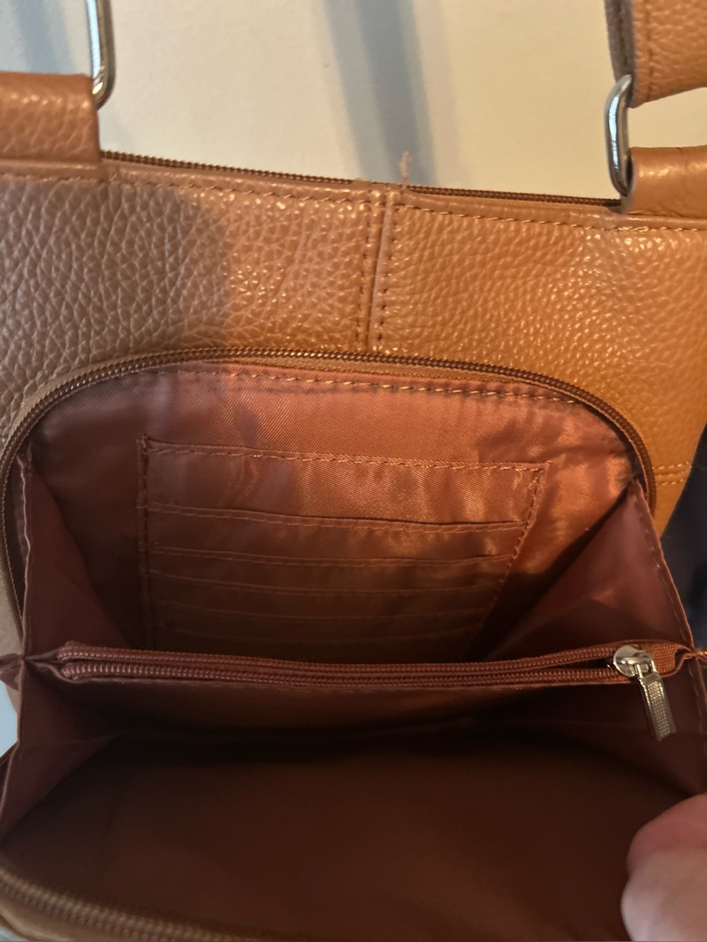 Leather crossbody - Picture 6 of 11